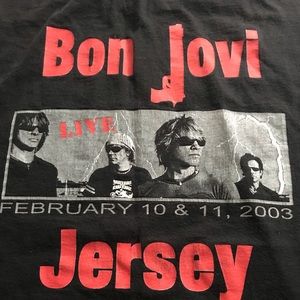 Classic Bon Jovi Concert Tee